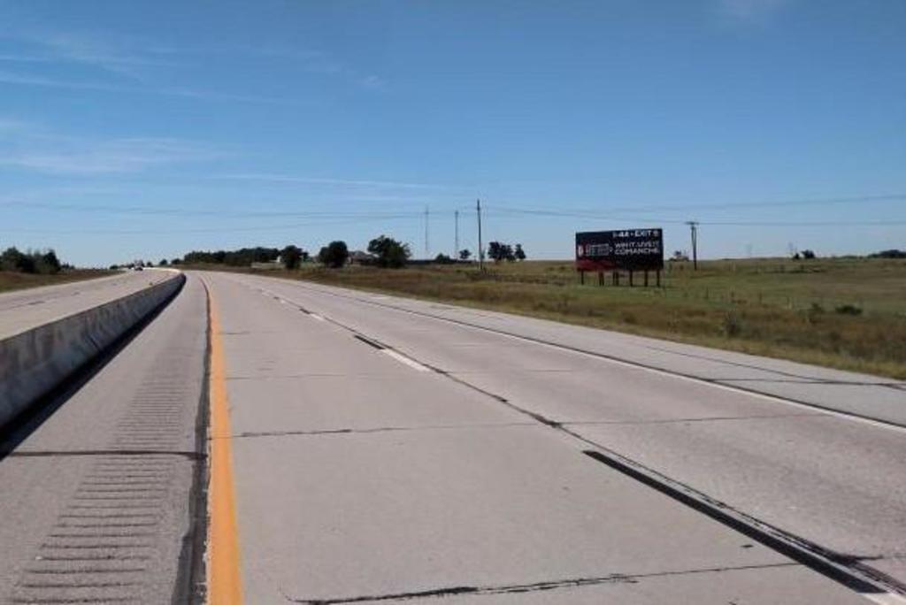 Photo of an outdoor ad in Lawton
