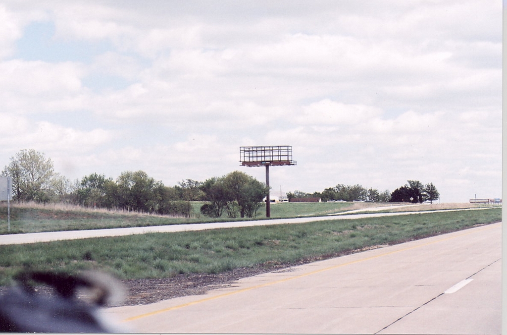 Photo of an outdoor ad in Kirksville