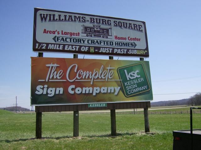 Photo of a billboard in Bladensburg