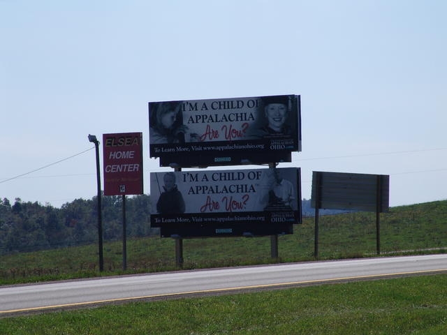 Photo of an outdoor ad in Charleston
