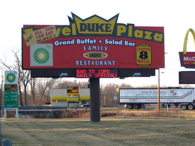 Photo of a billboard in Hebron