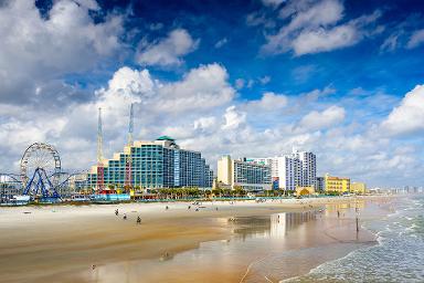 Daytona Beach Florida taxi ads