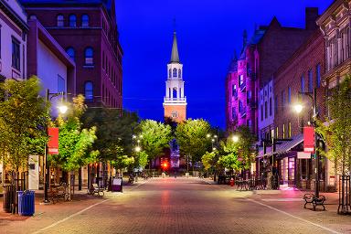 Burlington Vermont taxi ads
