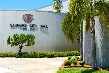 Sanford Florida bus ads