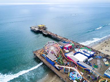 Santa Monica California TV ads